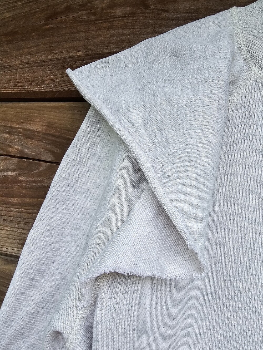 Something Navy Beige Ruffle Shoulder Sweatshirt Jogger Set Size M Lounge Set - Picture 3 of 13